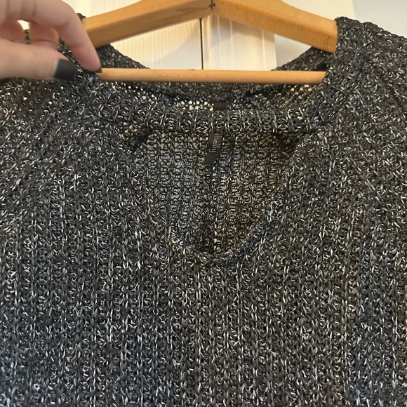 Knit crop top, black, size s - Picture 2 of 3